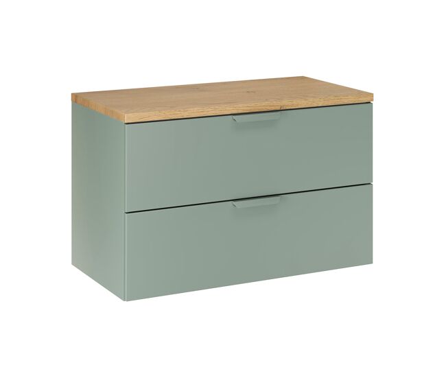 Móvel de toucador oria 80cm verde mate