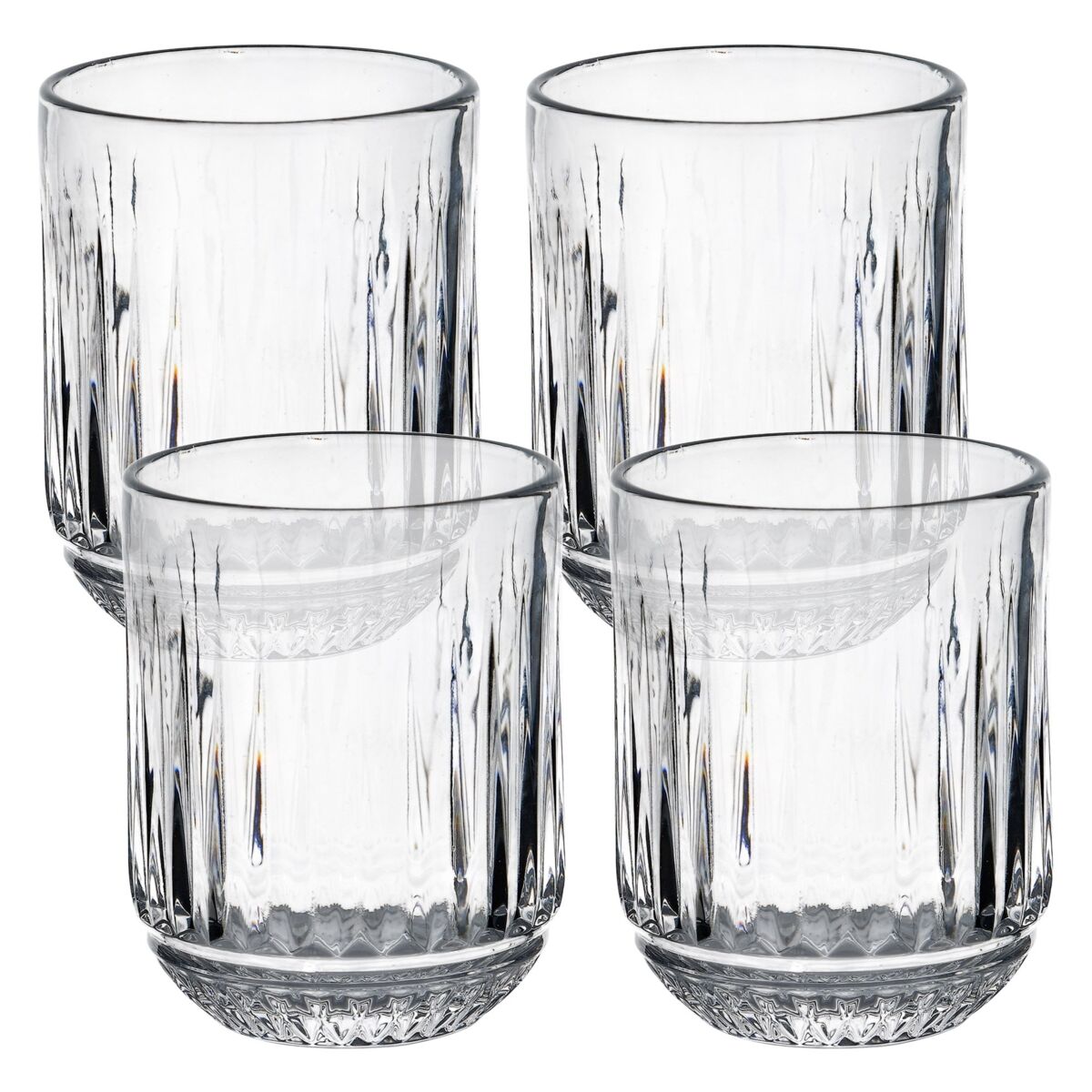 Conjunto de 4 copos de cristal san ignacio de 300ml