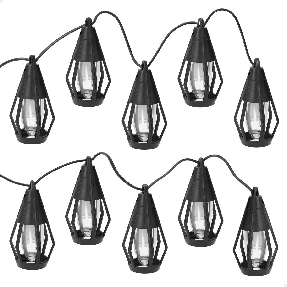 Aktive Cordão de luzes com 10 LEDs