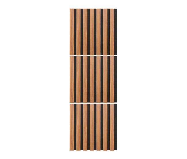 Conjunto de 3 painéis decorativos well home 'colva'