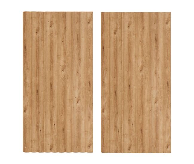 Conjunto de 2 painéis decorativos 'alcov' da well home
