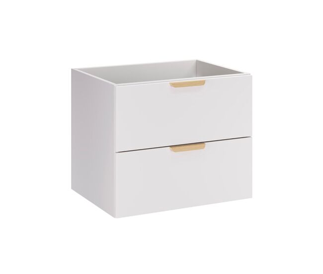 Móvel de toucador oria 60cm blanc mate