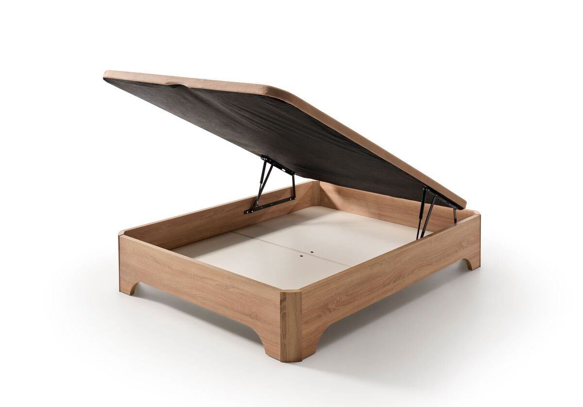 Sofá-cama dobrável elevado matris com pés, elegance cambrian 160x200 (montagem não incluída)