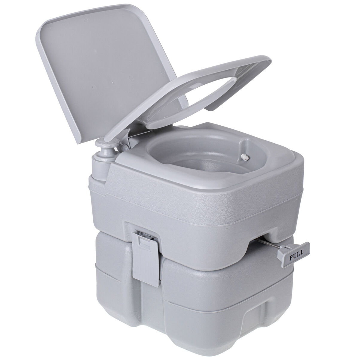 Briebe wc1113 sanita química portable para adultos 20l camper, campismo, caravana, auto caravana, wc, , gris