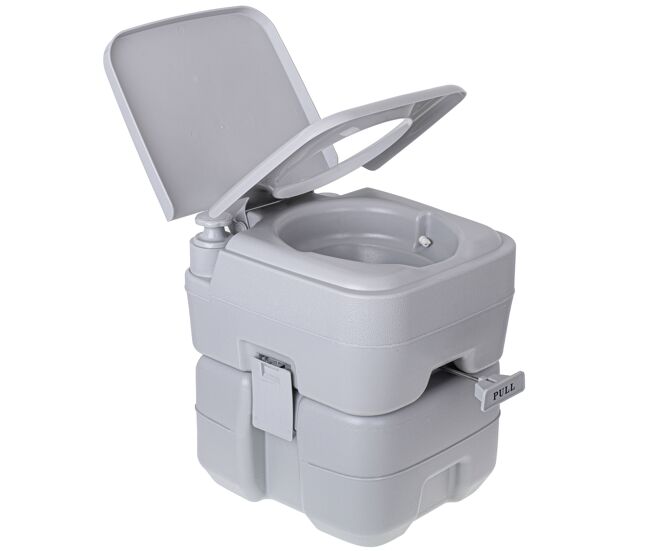 Briebe wc1113 sanita química portable para adultos 20l camper, campismo, caravana, auto caravana, wc, , gris