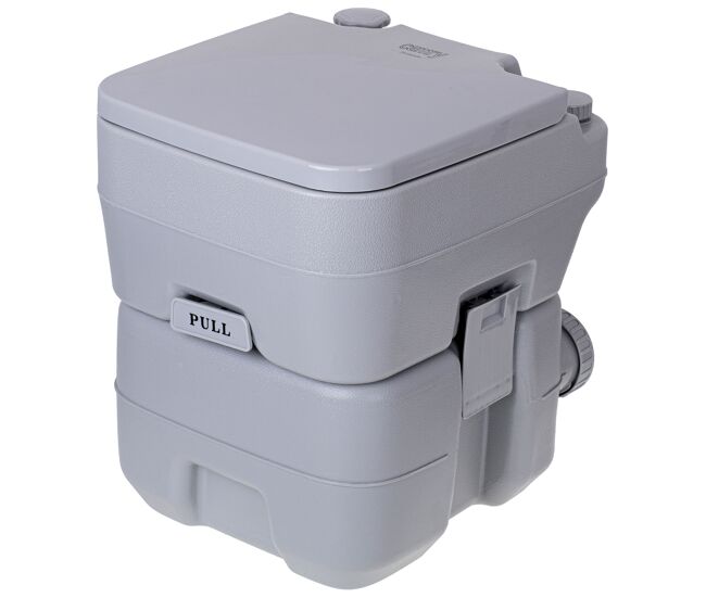 Camry cr1035 sanita química portable para adultos 20l camper, campismo, caravana, auto caravana, wc, , gris