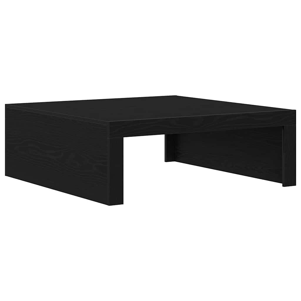 Mesa de centro, mesa baixa, carvalho preto 100 x 100 x 35 cm