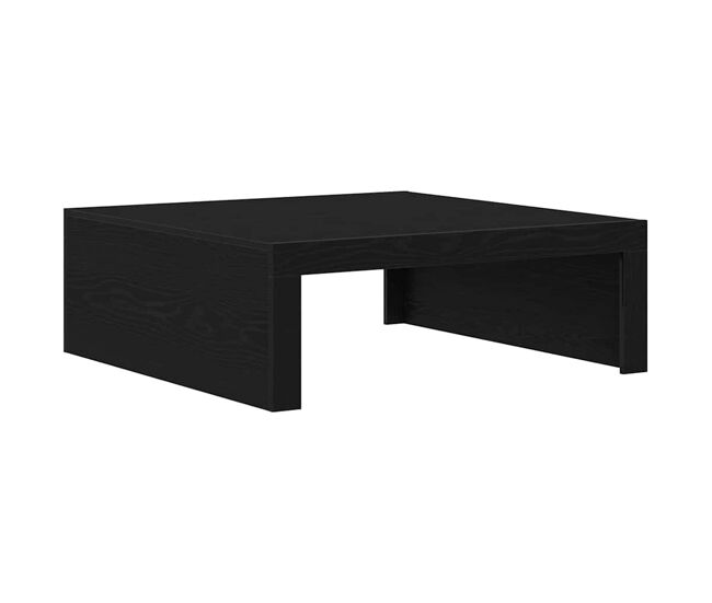 Mesa de centro, mesa baixa, carvalho preto 100 x 100 x 35 cm