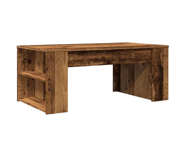 Mesa de centro, mesa baixa, 102x55x42 cm derivados de madeira madeira velha