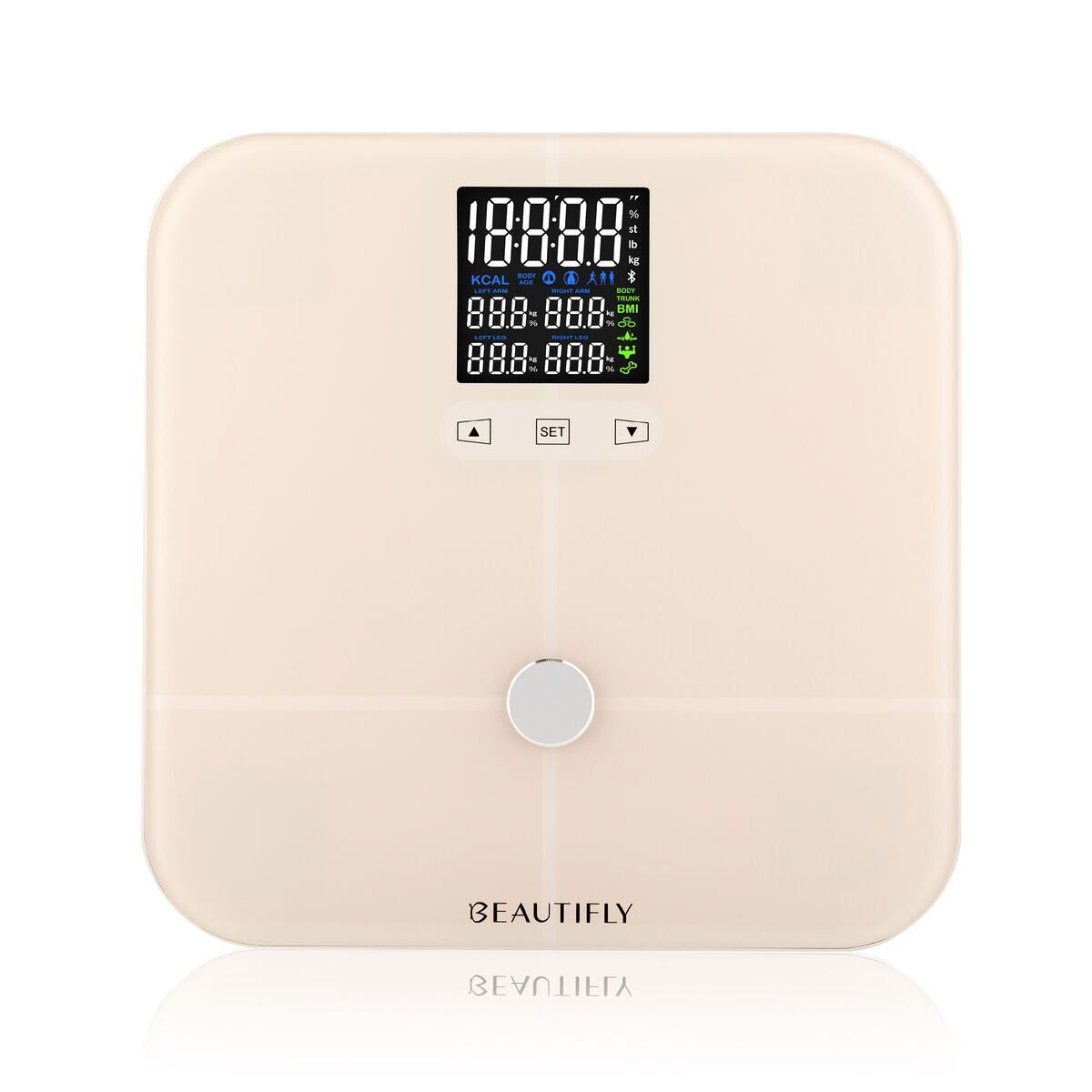 Beautifly balança digital banho scanner smart app