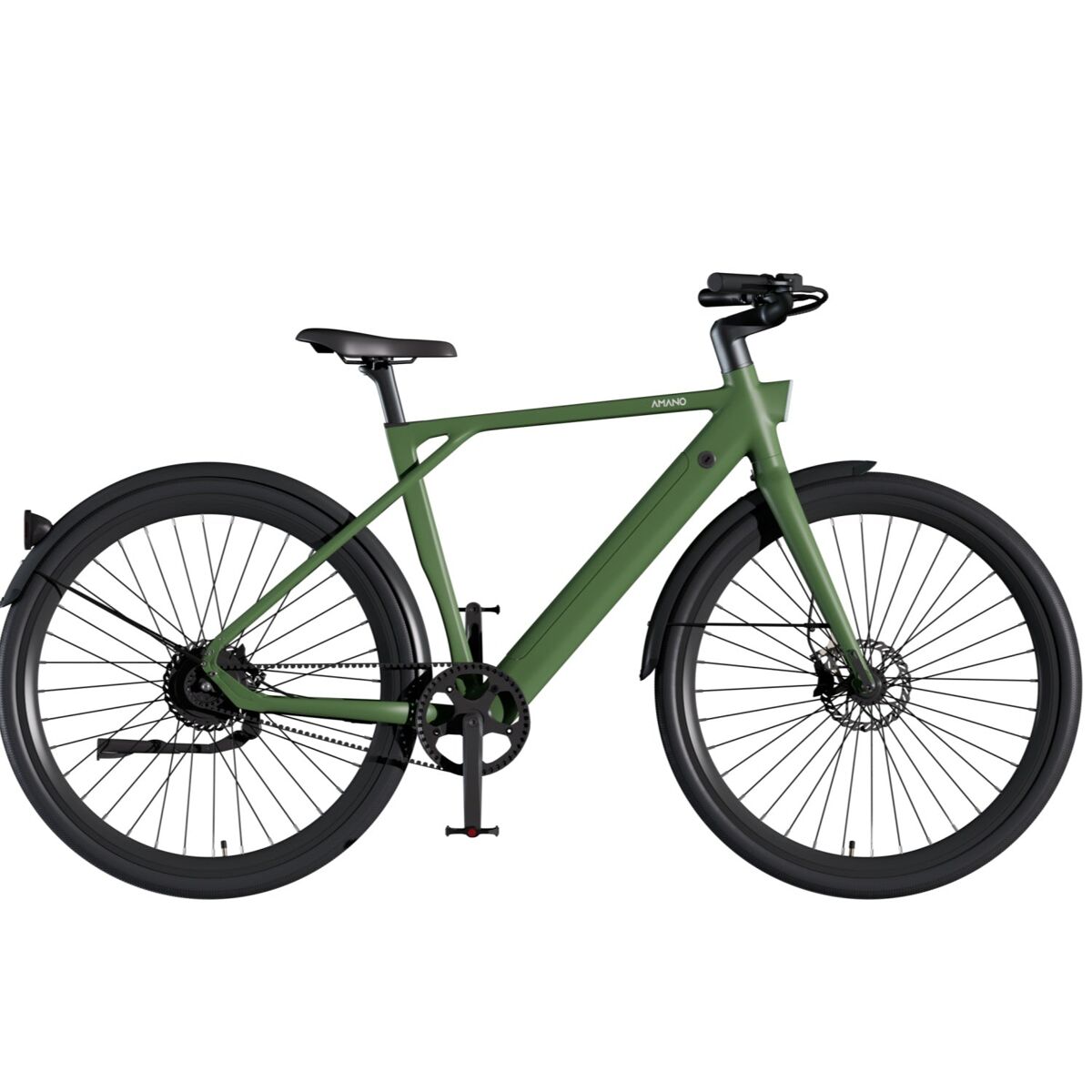 Pixar amano s900 250w 36v 10ah 28x1.75 travões hidráulicos verde