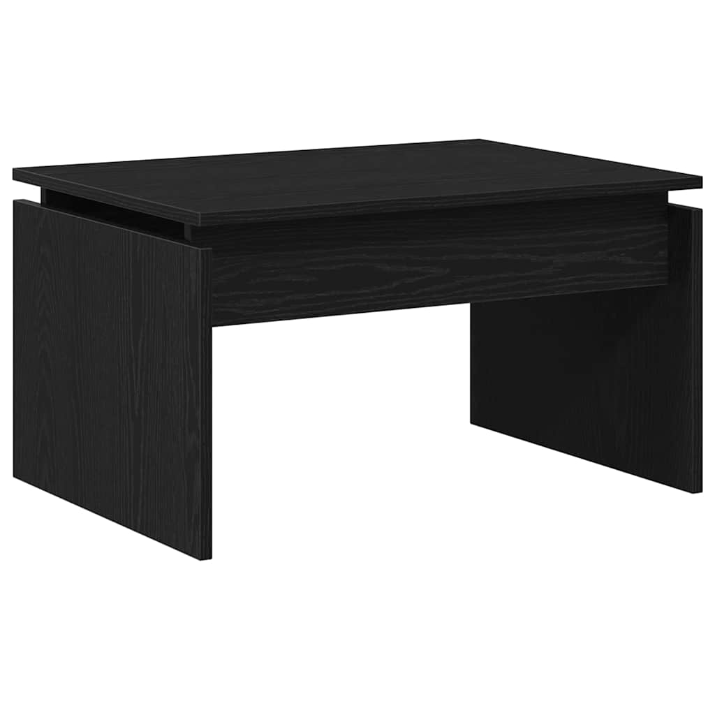 Mesa de centro, mesa baixa, carvalho preto 68 x 50 x 38 cm