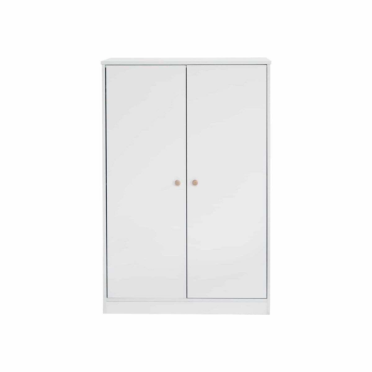 Roupeiro de criança com calha - em md - branco
