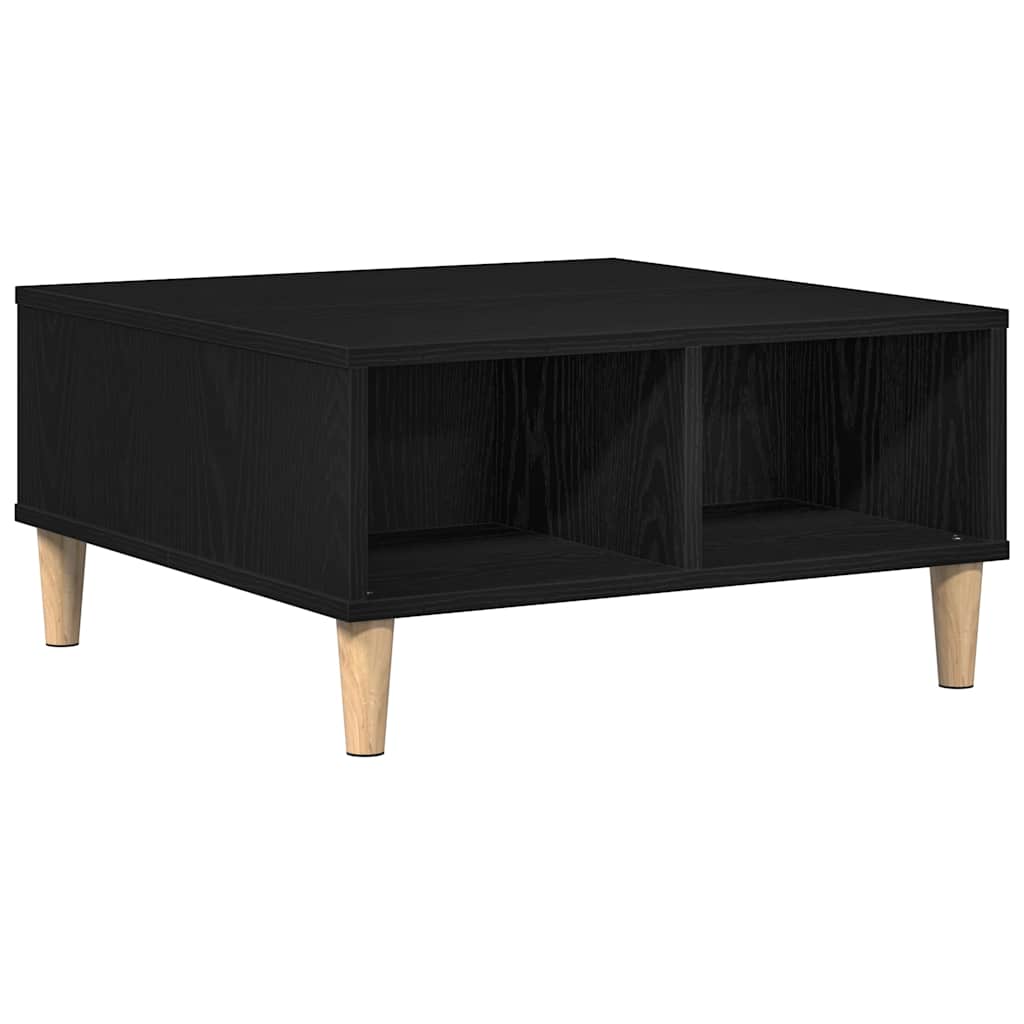 Mesa de centro, mesa baixa, carvalho preto 60 x 60 x 30 cm