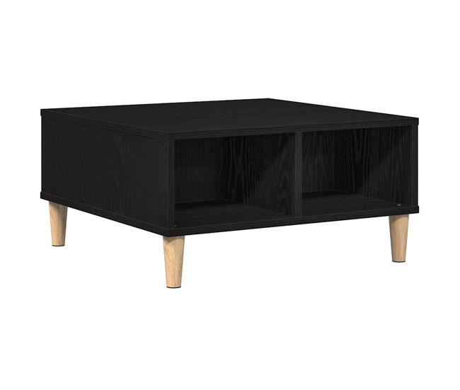 Mesa de centro, mesa baixa, carvalho preto 60 x 60 x 30 cm