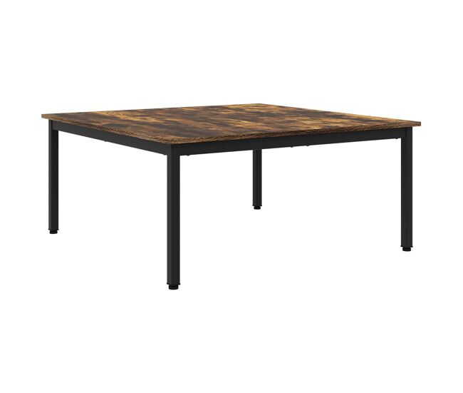 Mesa de centro, mesa baixa, carvalho fumê 100 x 100 x 45 cm