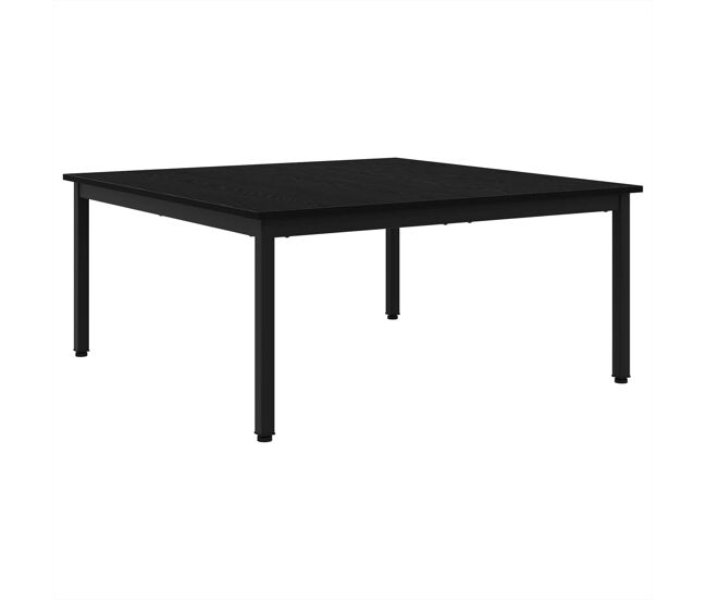 Mesa de centro, mesa baixa, carvalho preto 100 x 100 x 45 cm