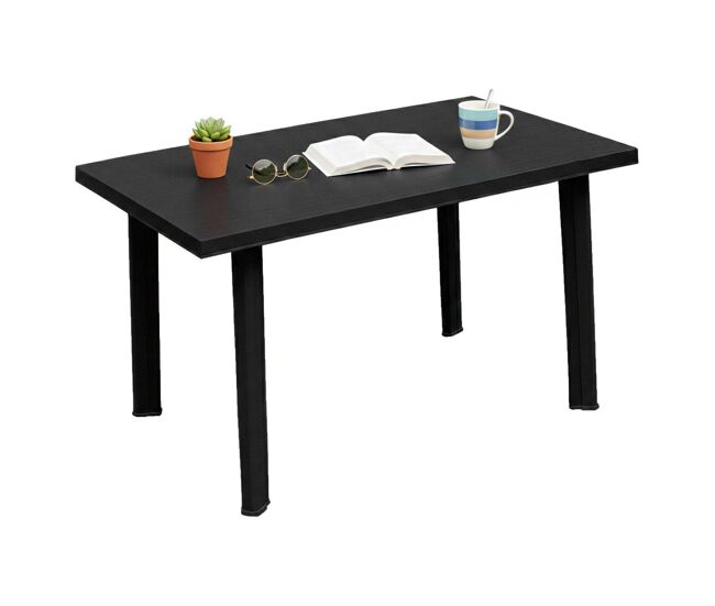 Mesa de exterior 6 lugares em plástico