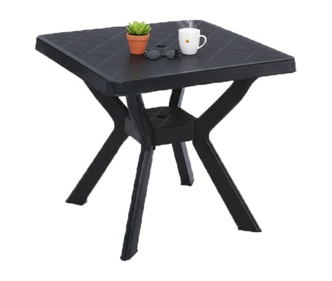 Mesa de exterior 4 lugares em plástico