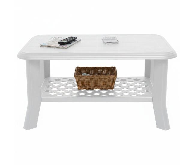 Mesa de exterior 4 lugares em plástico