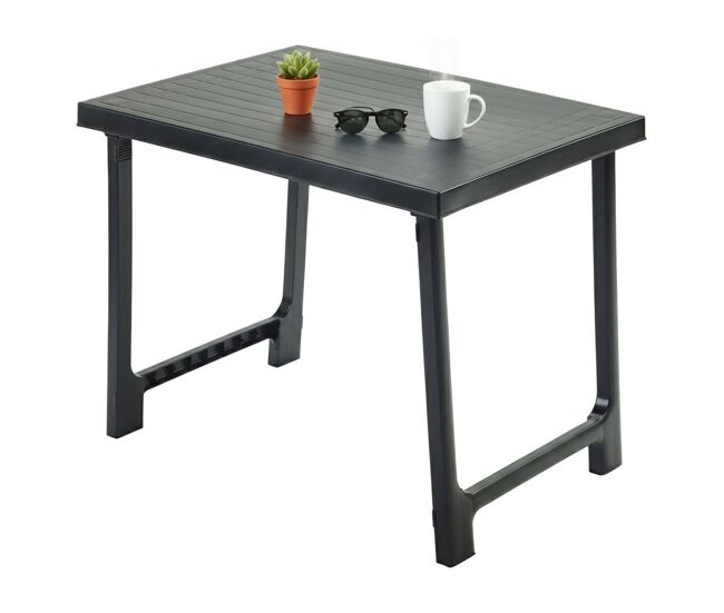 Mesa de exterior 6 lugares em plástico