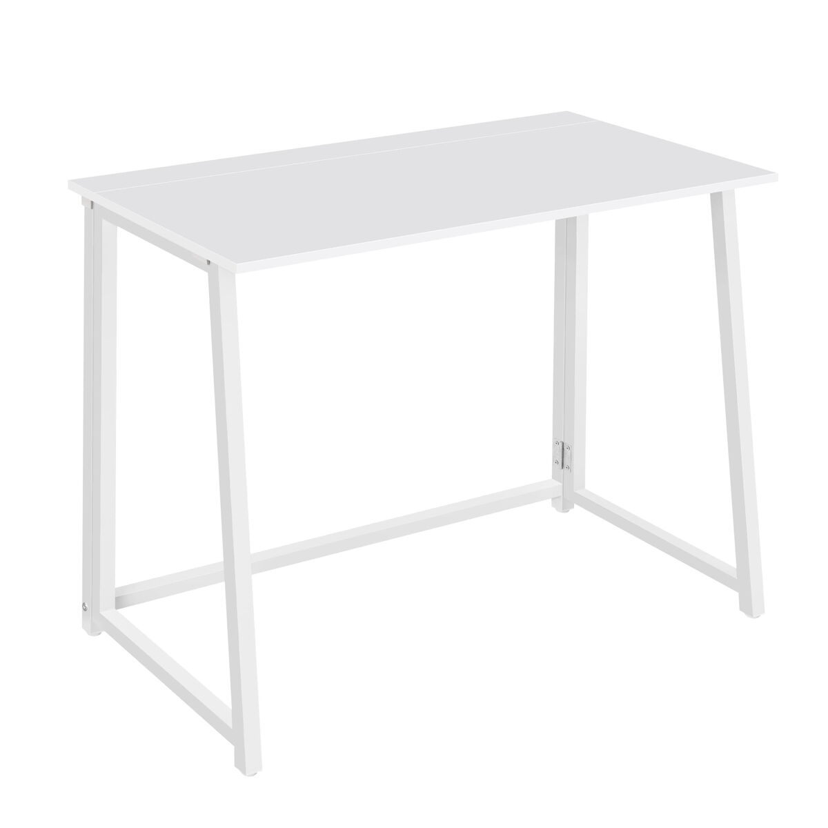 Secretária de computador máximo 40x80 cm, branco/branco