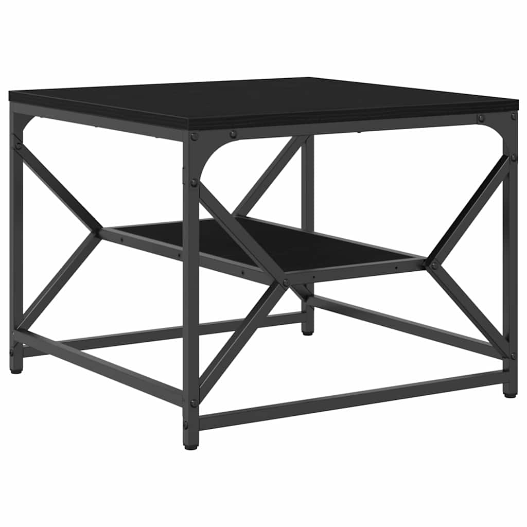 Mesa de centro, mesa baixa, carvalho preto 51 x 50 x 40 cm