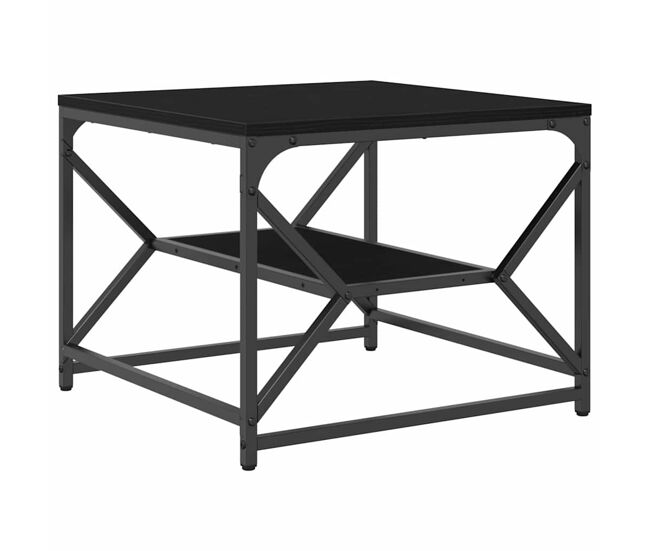 Mesa de centro, mesa baixa, carvalho preto 51 x 50 x 40 cm