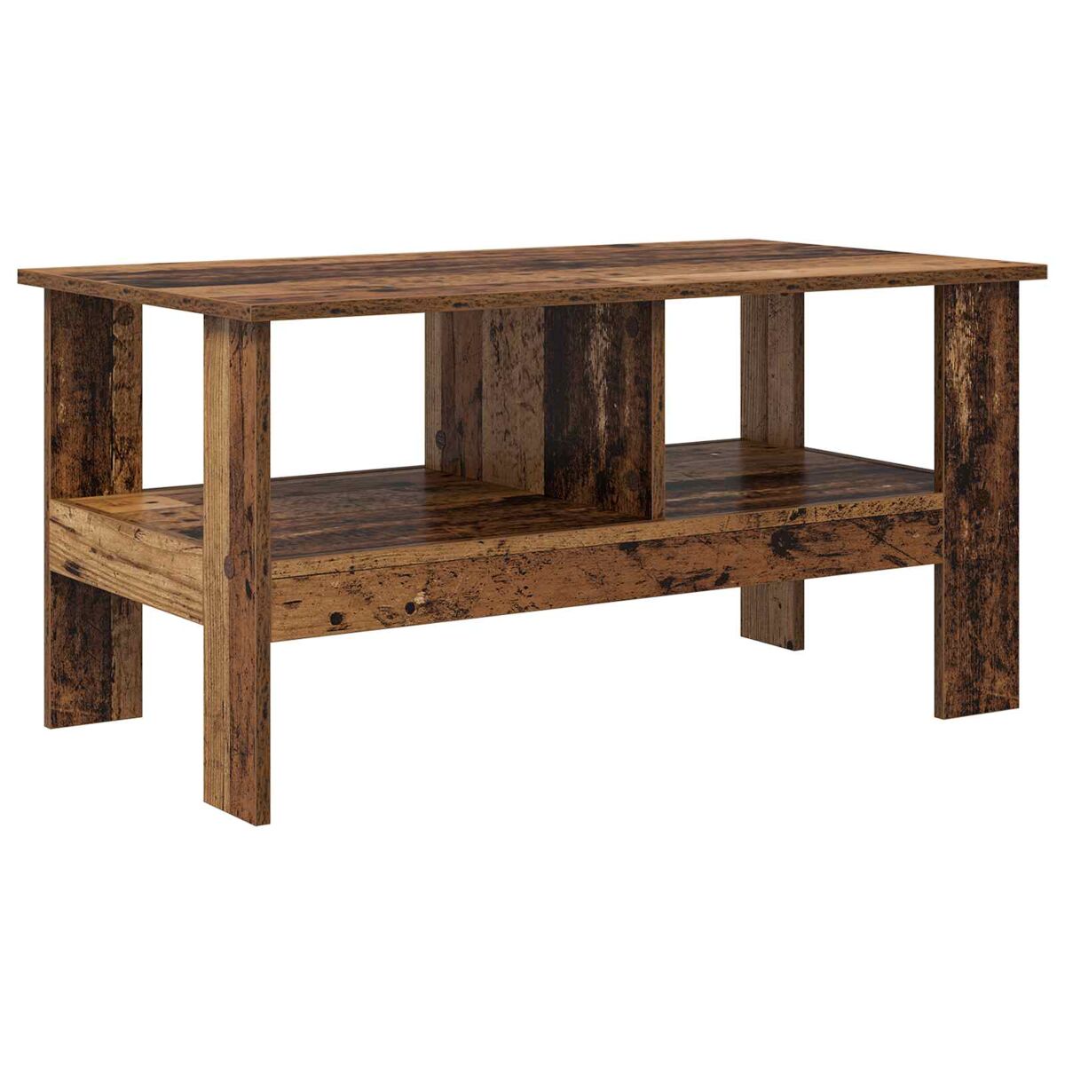 Mesa de centro, mesa baixa, madeira antiga 90 x 50 x 45 cm