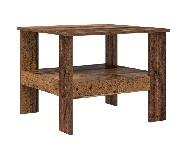 Mesa de centro, mesa baixa, madeira antiga 57 x 55 x 45 cm