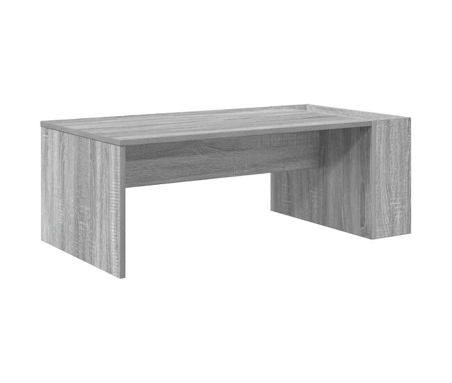 Mesa de centro, mesa baixa, cinza sonoma 95 x 50 x 34 cm madeira processada