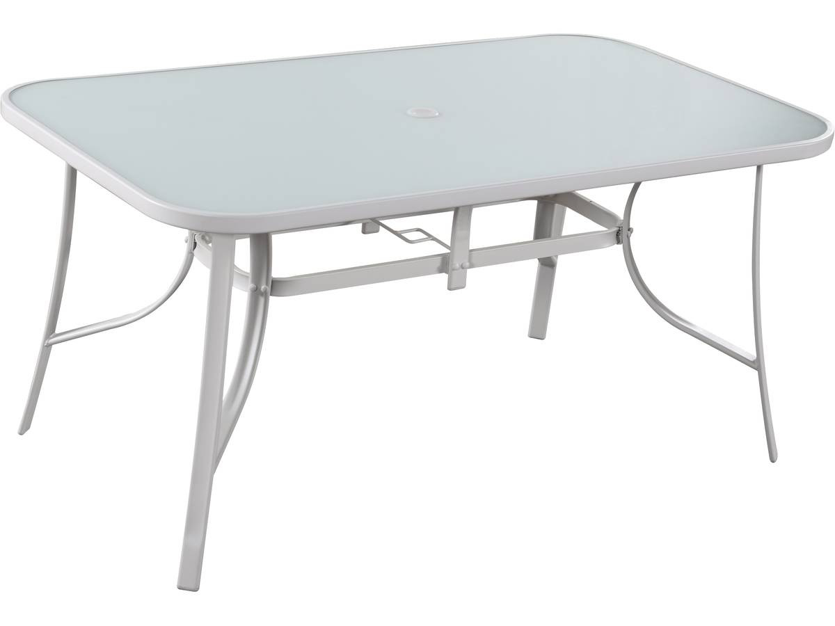 Mesa para jardim "cordoba" - phoenix - 6 lugares - blanche