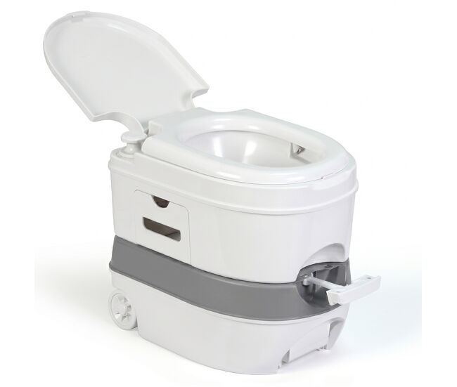 Briebe wc1196w sanita química portable com rodas 22l camper, campismo, caravana, auto caravana, wc, , blanc