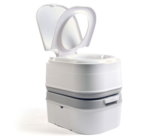 Briebe wc1195w sanita química portable para adultos 24l camper, campismo, caravana, auto caravana, wc, , blanc