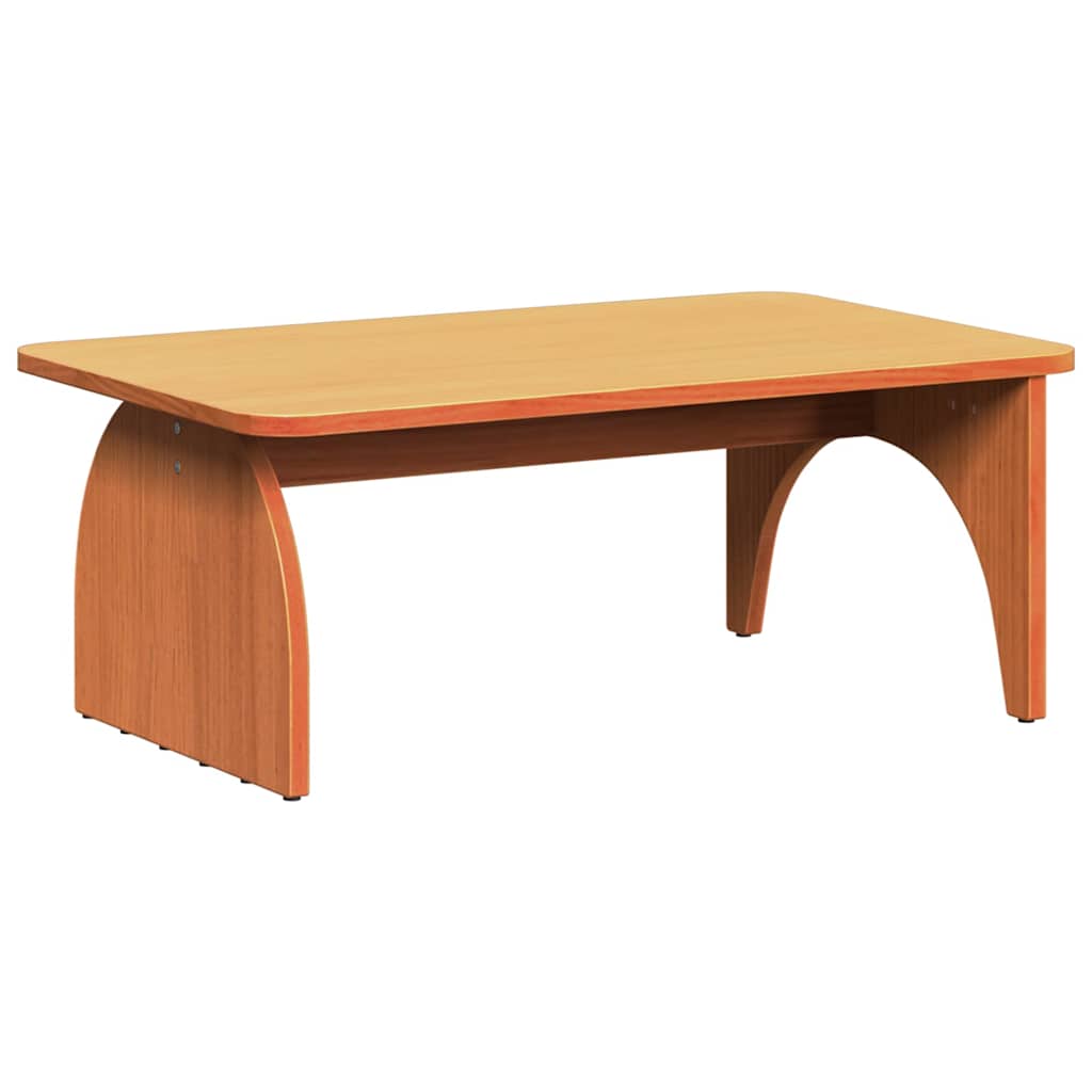 Mesa de centro, mesa baixa, marrom cera 80 x 50 x 31 cm