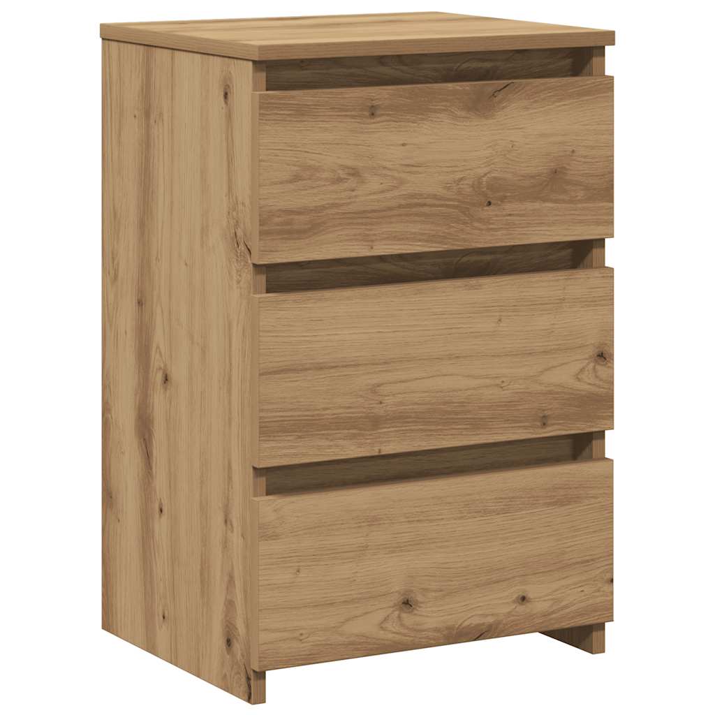 Soluna home - mesitas de noche madera madera clara 40 x 35 x 62,5 cm