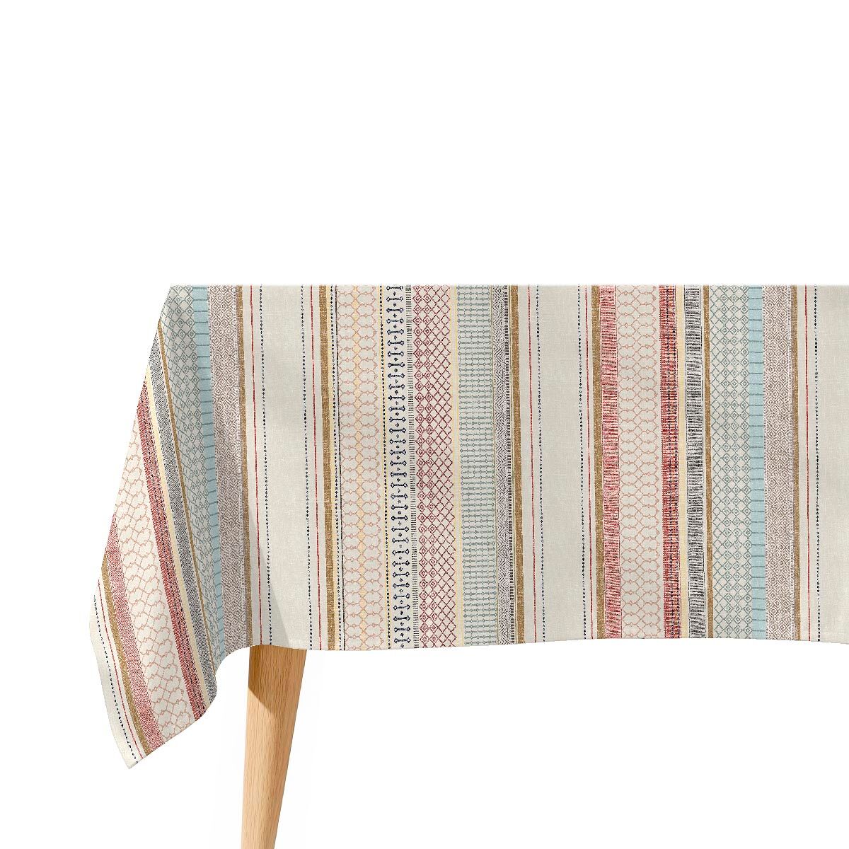 Toalha de mesa impermeável texas - 100% algodão - 150x250 cm
