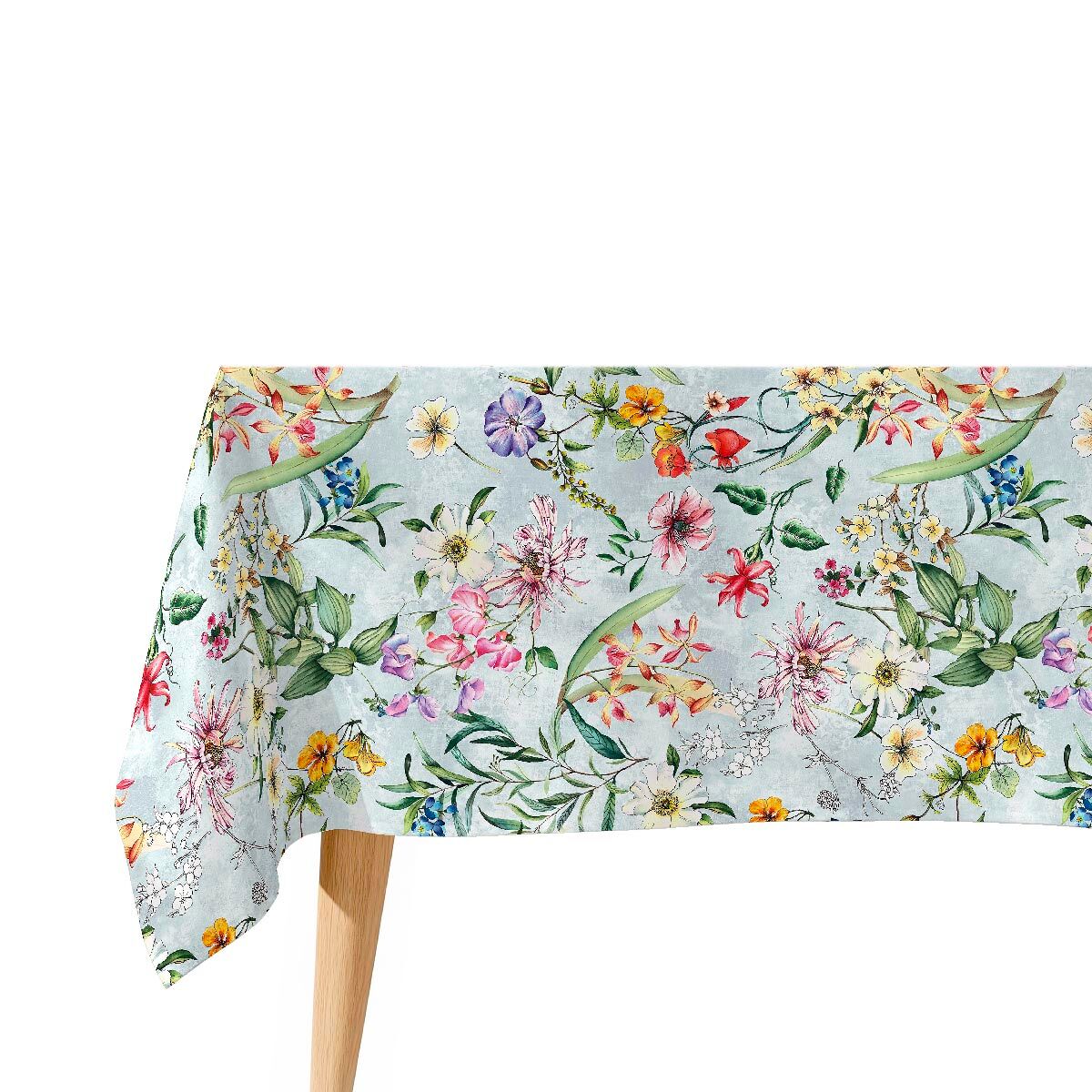 Toalha de mesa impermeável maggio - 100% algodão - 140x140 cm
