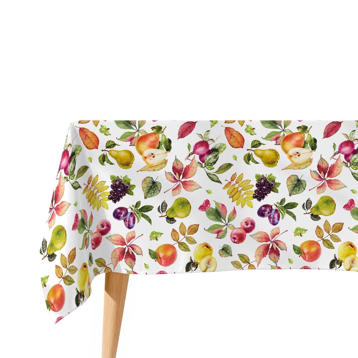 Toalha de mesa impermeável sella - 100% algodão - 140x140 cm