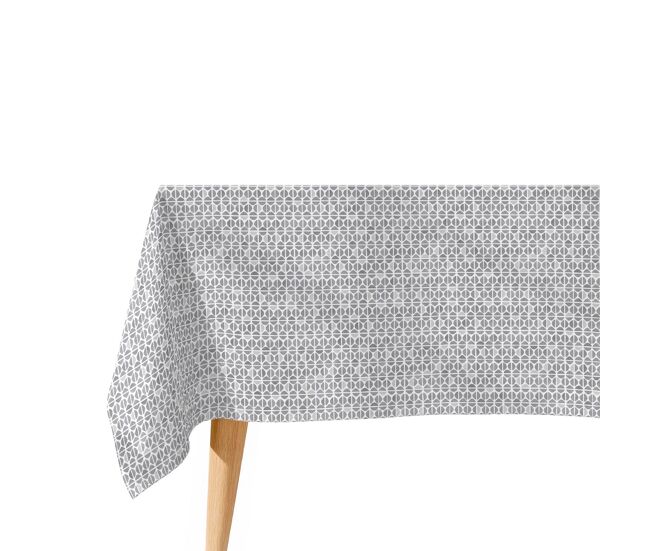 Toalha de mesa impermeável takayama - 100% algodão - 150x200 cm