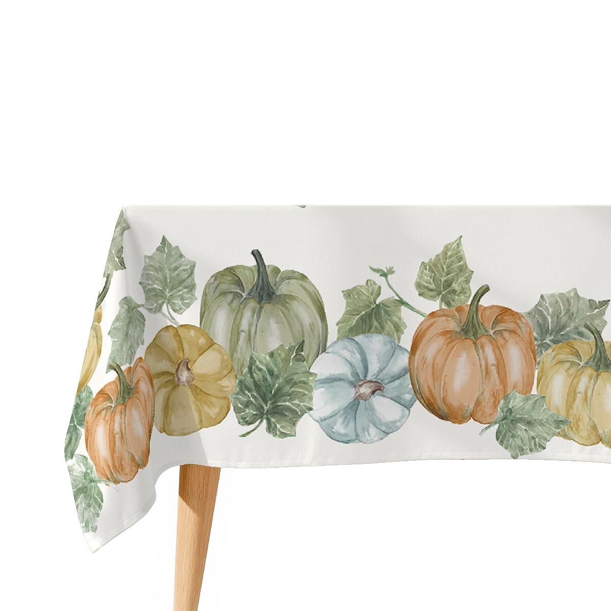 Toalha de mesa 100% algodão pumpkin 150x200 cm