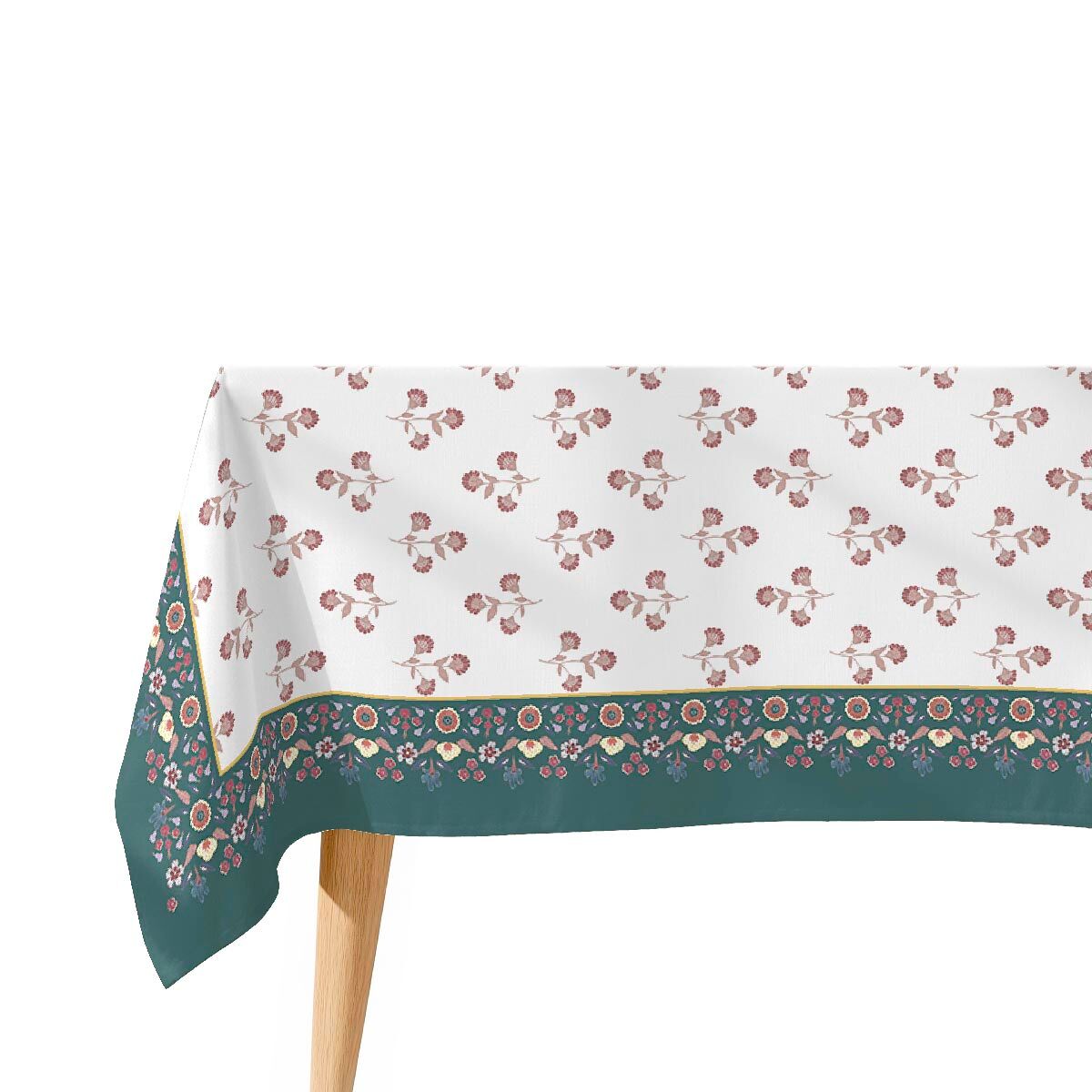 Toalha de mesa 100% algodão haye 150x250 cm