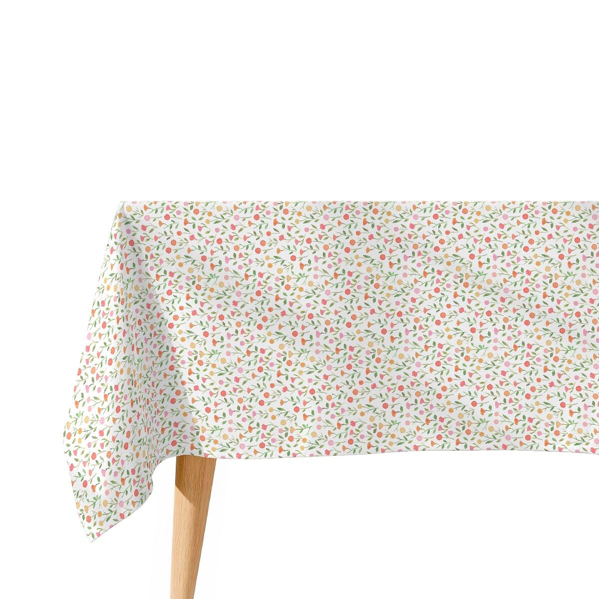 Toalha de mesa impermeável printemps - 100% algodão - 140x140 cm
