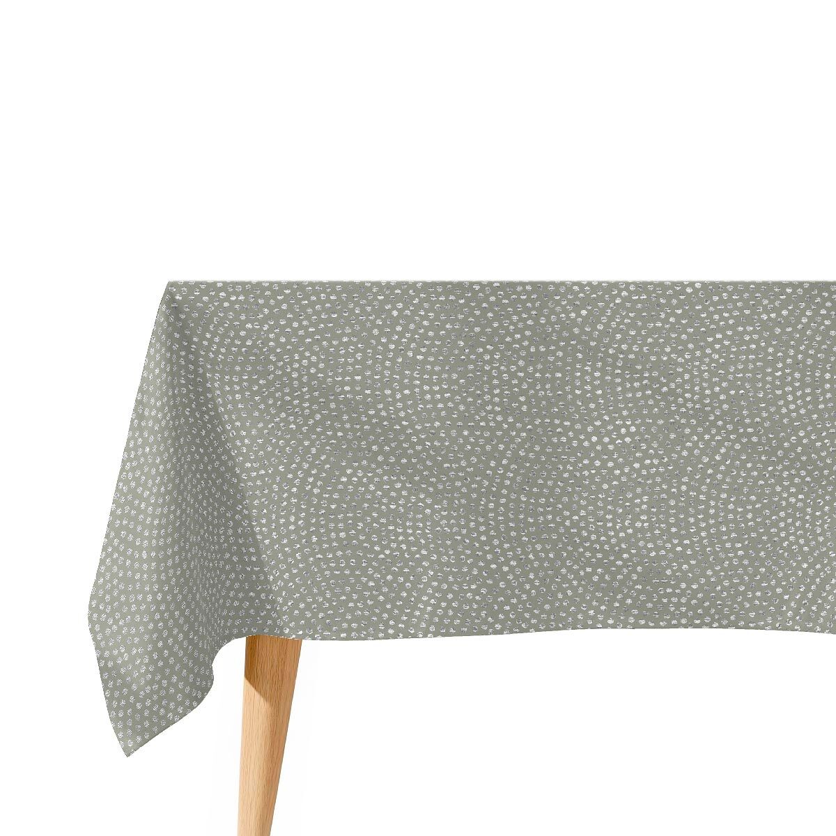 Toalha de mesa impermeável tokai - 100% algodão - 150x200 cm