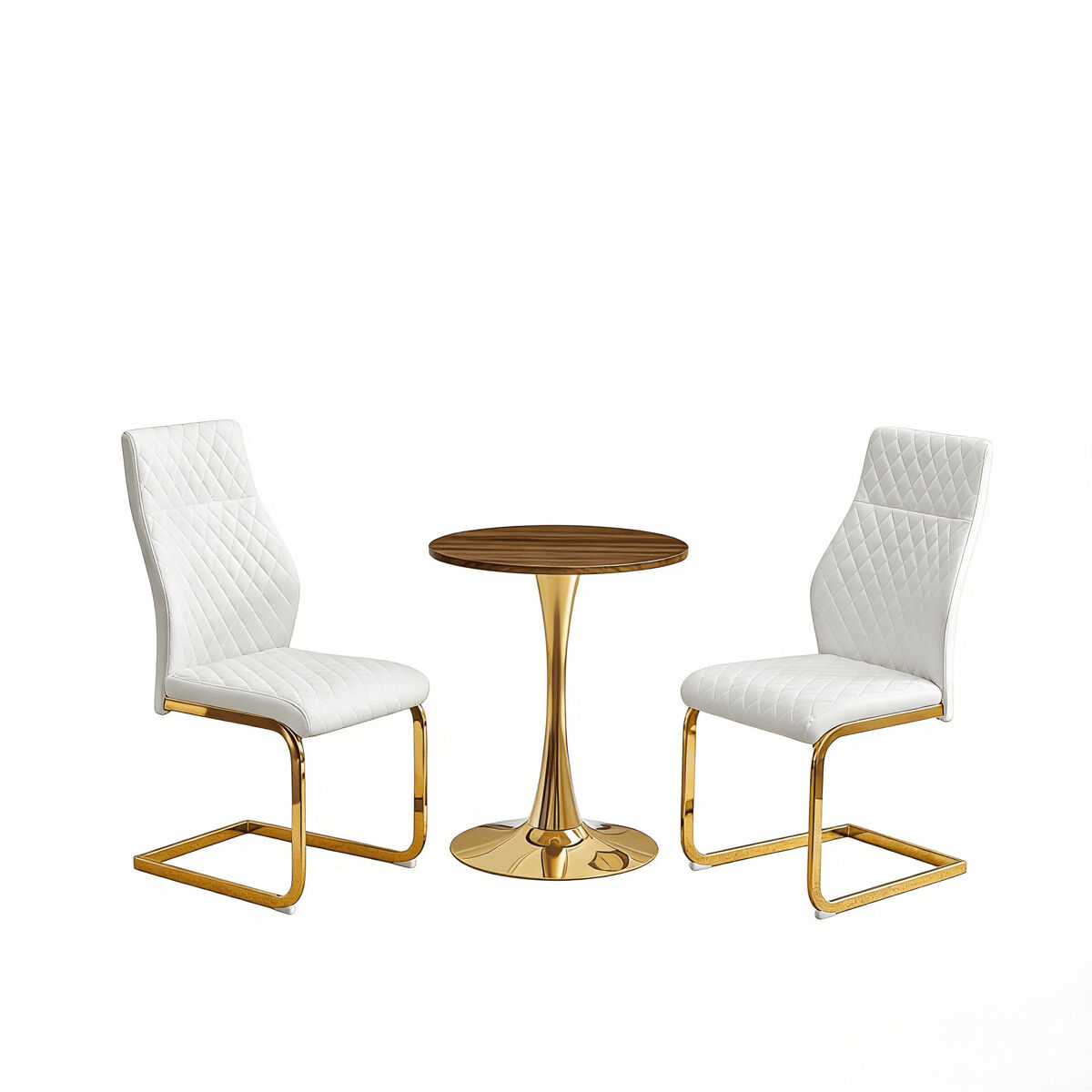 Conjunto de mesas e cadeiras de sala de jantar 60x60