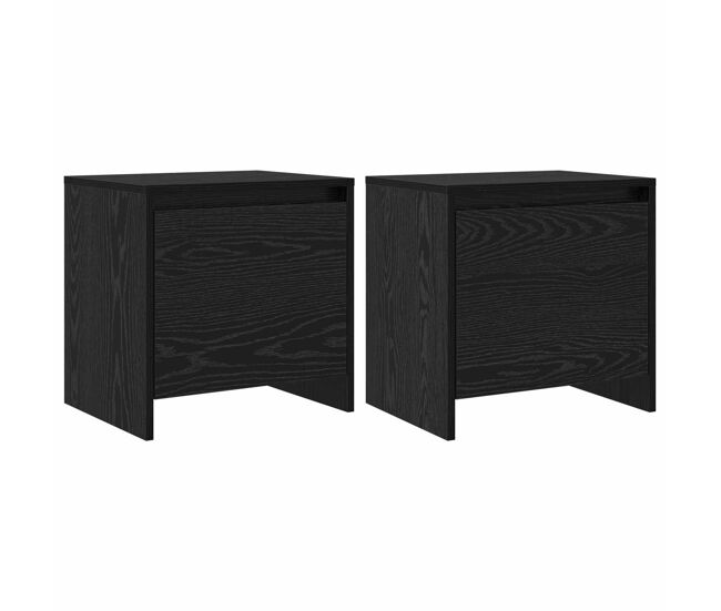 Soluna home - mesas de cabeceira madeira 45 x 34 x 44,5 cm