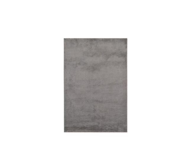 Carpet shaggy 120x160 cm, cinzento escuro simples