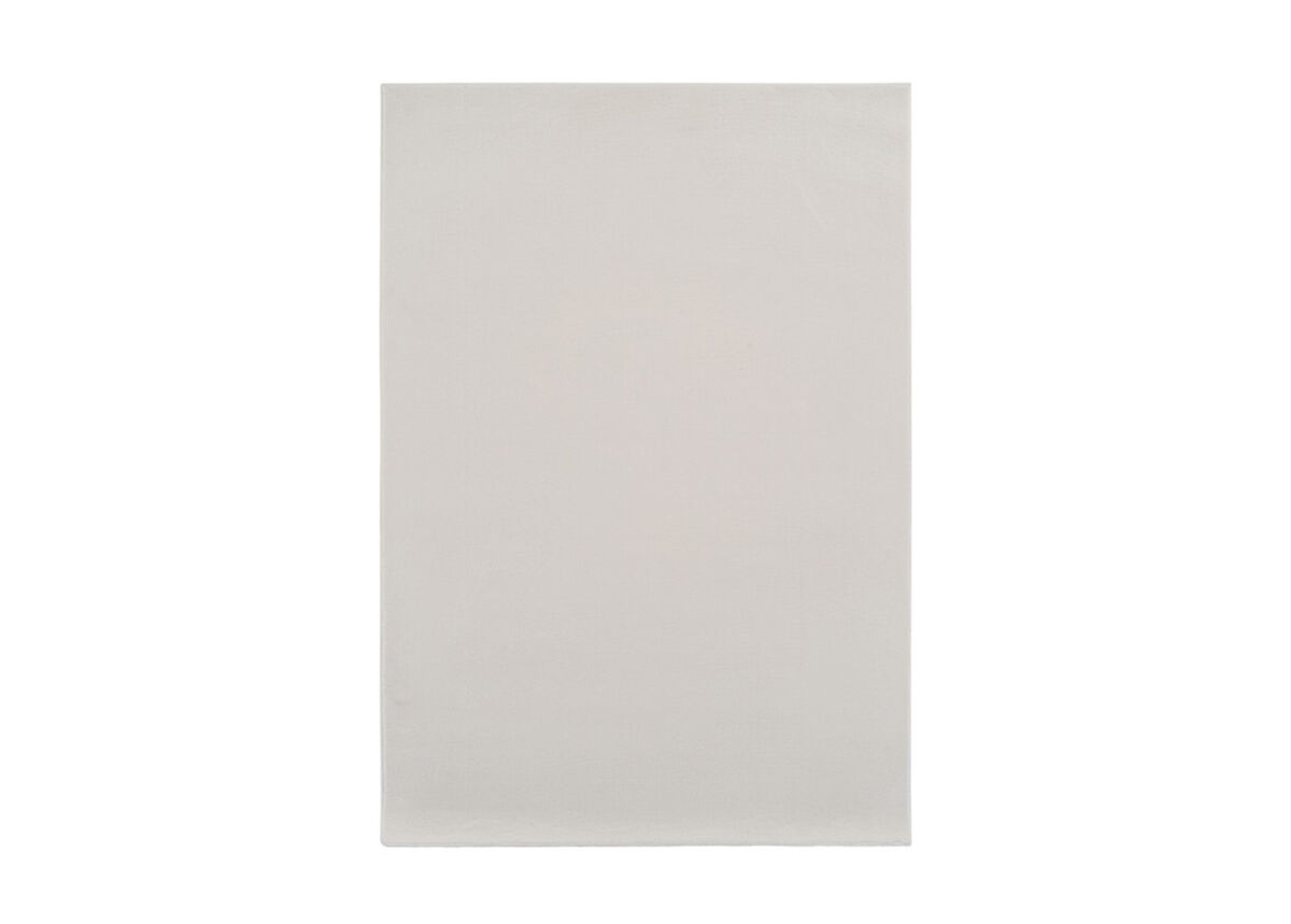 Carpet shaggy 120x160 cm, marfim simples