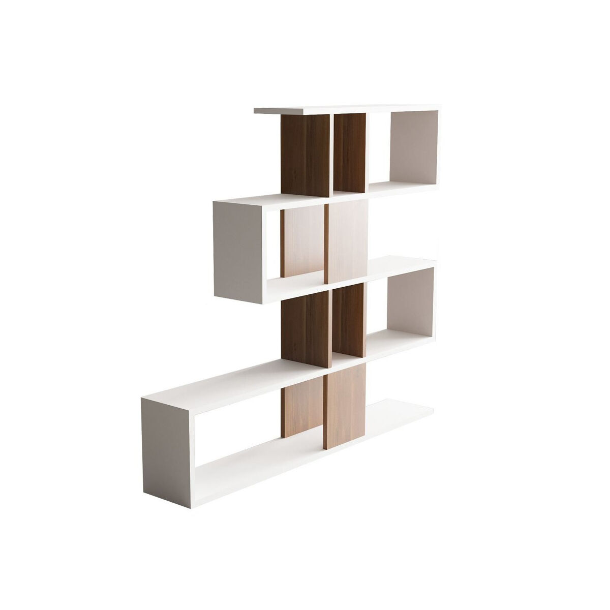 Étagère de madeira "karlin" - 120 x 20 x 109 cm - blanc