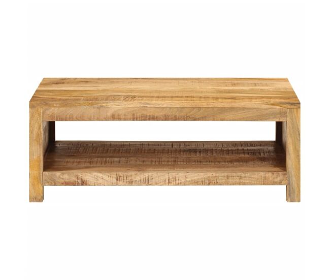 Mesa de centro, mesa baixa, 80x55x30 cm madeira de mangueira maciça